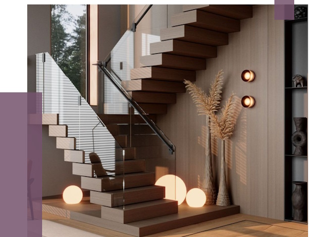 Изготовление и монтаж лестниц в Советской Гавани от 88307 руб. | ПРОЛЁТ-Свс