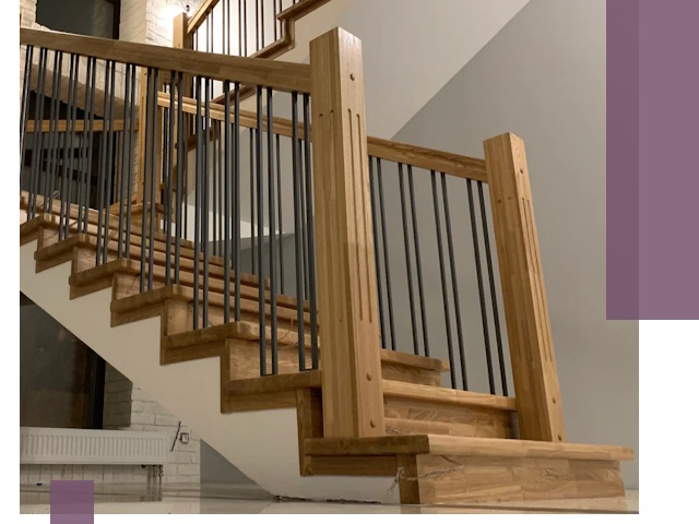 Реставрация деревянных и металлических лестниц в Советской Гавани