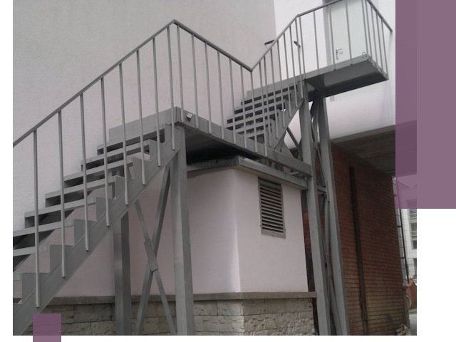 Монтаж пожарных лестниц под ключ в Советской Гавани с гарантией качества