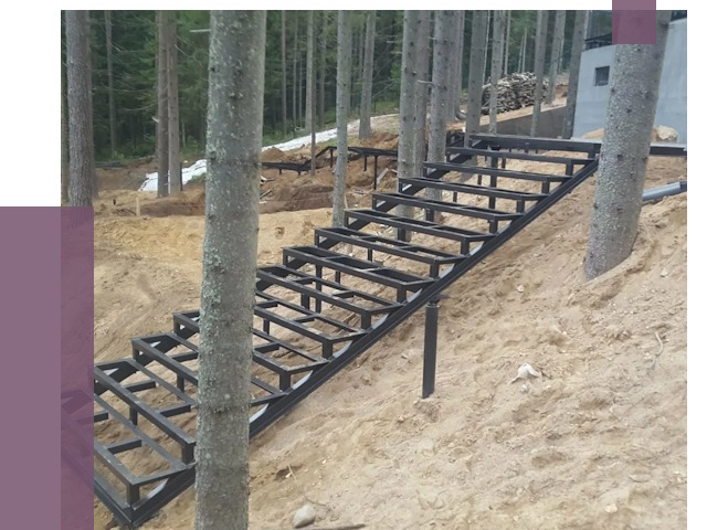 Монтаж металлических лестниц в Советской Гавани от 13765 руб. 