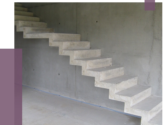 Бетонные лестницы в Советской Гавани от 19220 руб. под ключ | ПРОЛЁТ-Свс