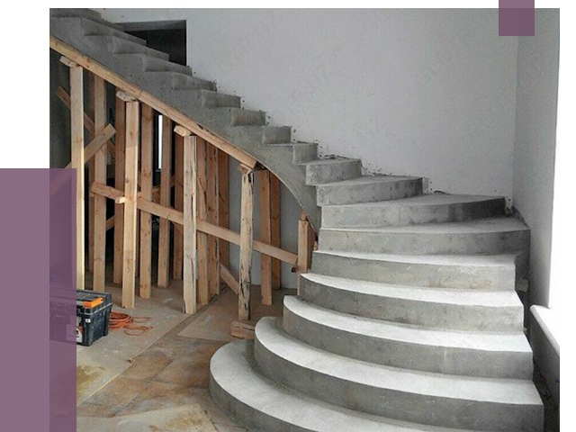 Изготовление бетонных лестниц под ключ в Советской Гавани от 20259 руб. | ПРОЛЁТ-Свс