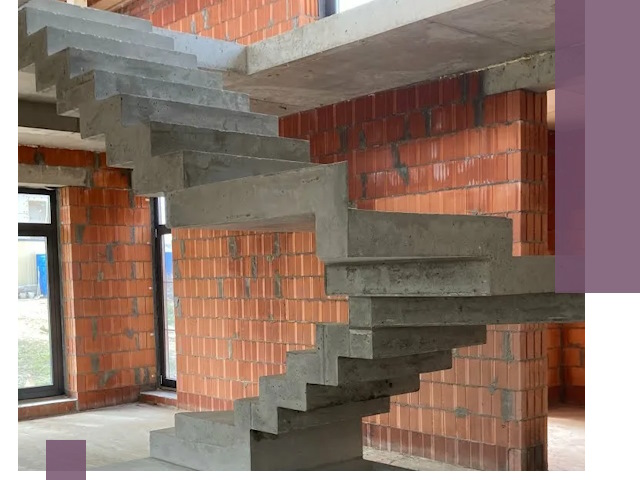 Изготовление бетонных лестниц под ключ в Советской Гавани