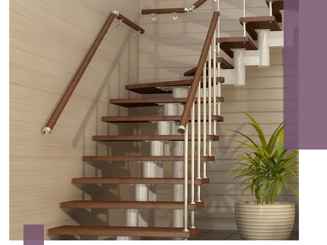 Изготовление модульных лестниц под ключ в Советской Гавани