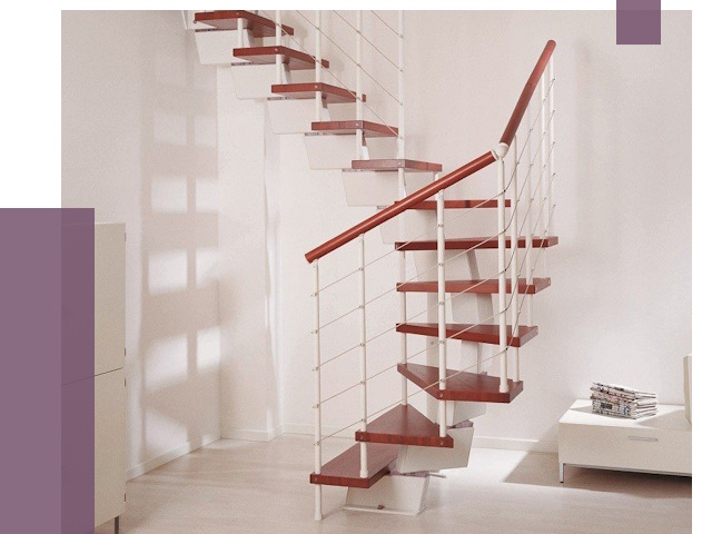 Изготовление лестниц на больцах в Советской Гавани от 9870 руб. | ПРОЛЁТ-Свс