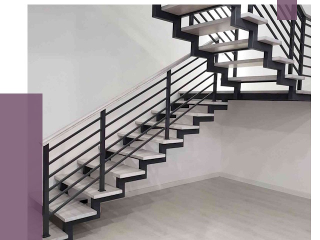 Лестницы на металлокаркасе под ключ в Советской Гавани от 12986 руб. | ПРОЛЁТ-Свс