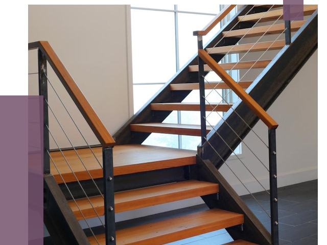 Изготовление лестниц на металлокаркасе в Советской Гавани от 19220 руб. | ПРОЛЁТ-Свс