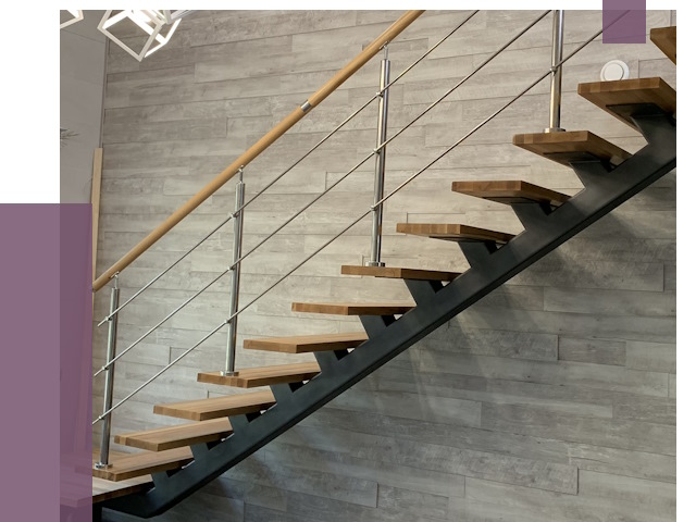 Изготовление лестниц на монокосоуре в Советской Гавани от 77398 руб. 