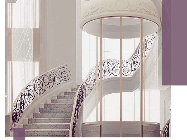 Элитные лестницы на заказ высокого класса в Советской Гавани