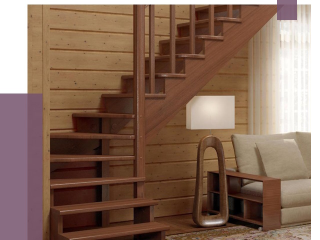 Лестницы эконом класса в Советской Гавани от 18544 руб. бюджетные решения