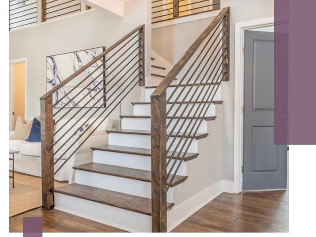 Лестницы для коттеджа под ключ в Советской Гавани — изготовление и монтаж