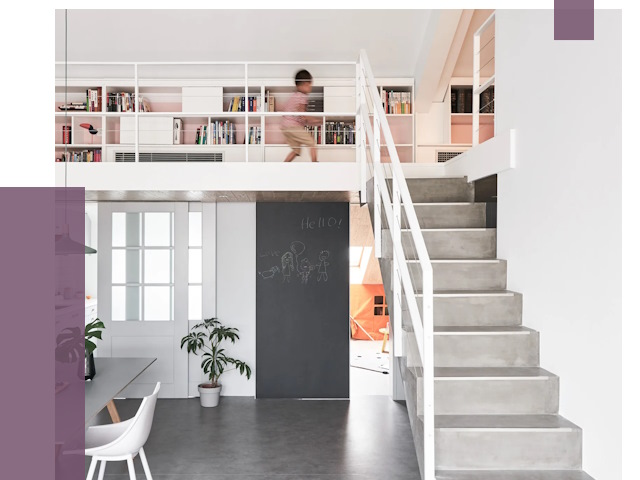 Лестницы для двухуровневой квартиры в Советской Гавани от 179210 руб. | ПРОЛЁТ-Свс