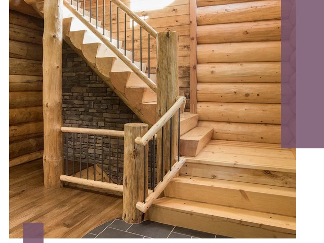 Лестницы в баню под заказ и профессиональный монтаж в Советской Гавани