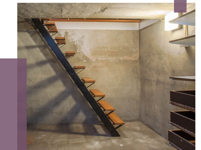 Лестницы в подвал в Советской Гавани от 13350 руб. — монтаж | ПРОЛЁТ-Свс