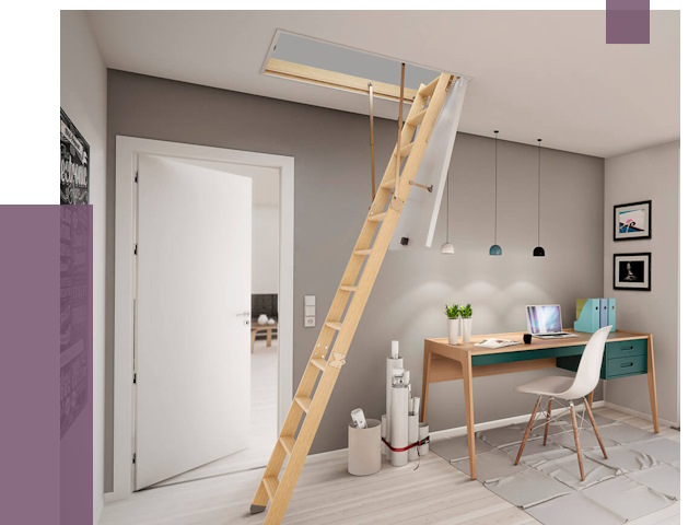 Чердачные лестницы в Советской Гавани — от 14804 руб. | ПРОЛЁТ-Свс