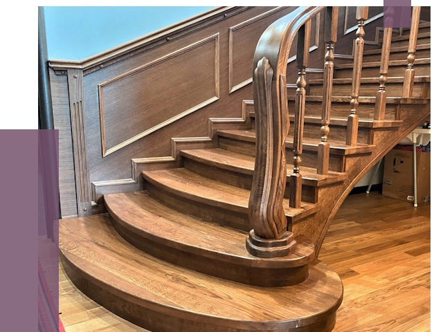 Дубовые лестницы под ключ в Советской Гавани от 179210 руб. — ПРОЛЁТ-Свс