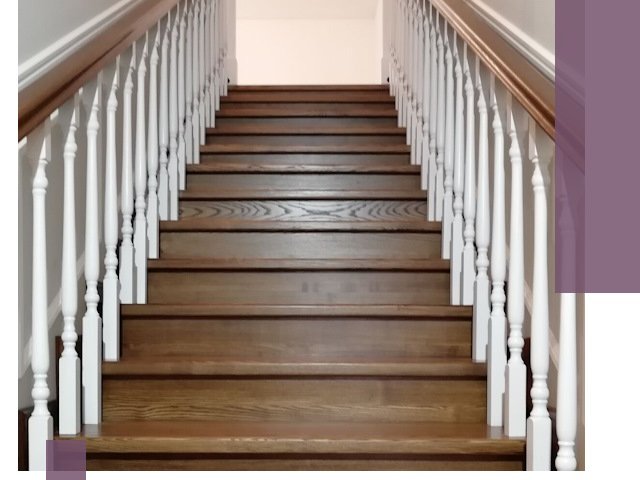 Лестницы из ясеня на заказ в Советской Гавани — изготовление и монтаж