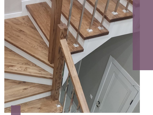 Обшивка металлических лестниц под ключ в Советской Гавани