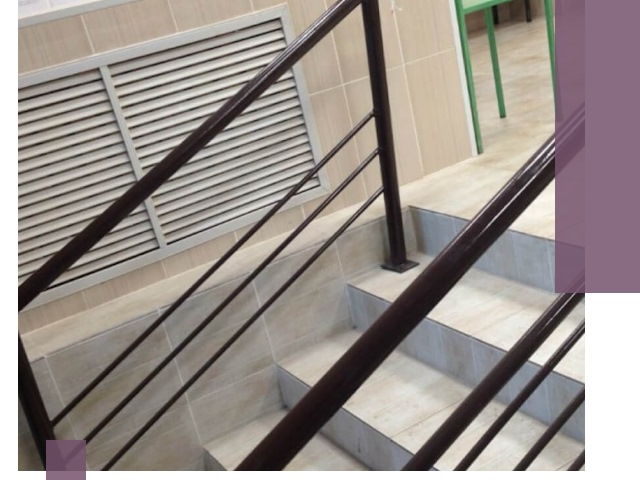 Изготовление перил из металла под ключ в Советской Гавани