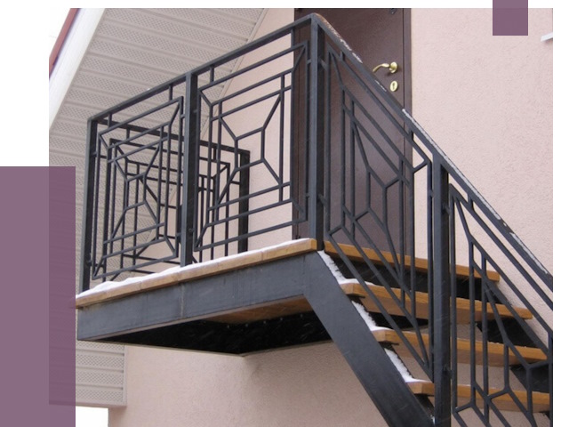 Металлические перила в Советской Гавани от 4363 руб.  | ПРОЛЁТ-Свс