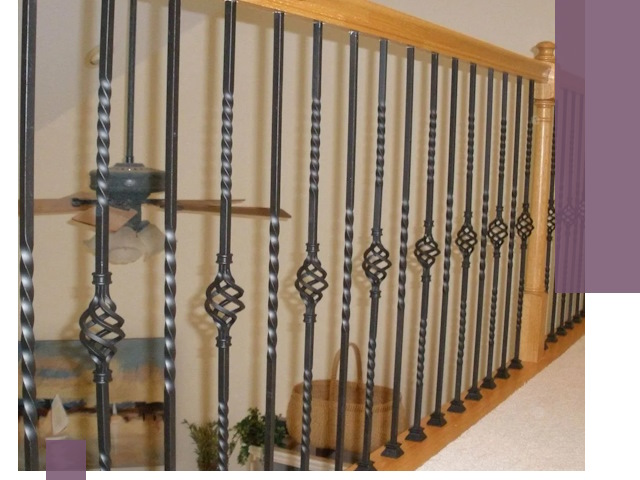 Изготовление и монтаж кованных перил в Советской Гавани под ключ