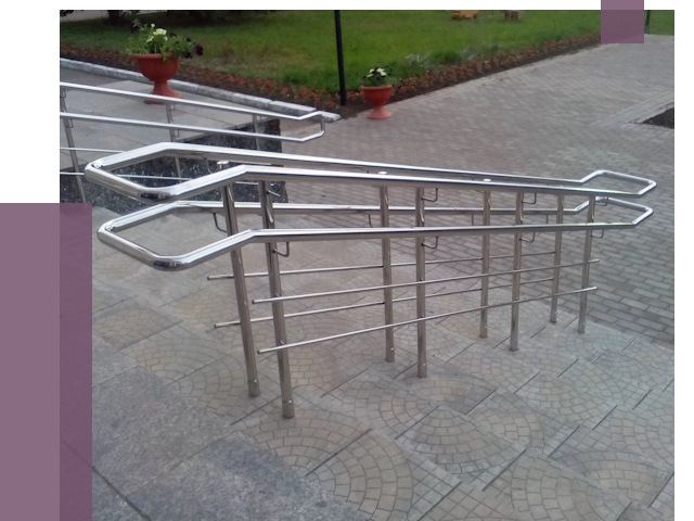 Перила для инвалидов в Советской Гавани от 7709 руб. под ключ | ПРОЛЁТ-Свс