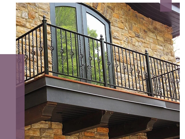 Балконные ограждения в Советской Гавани от 8155 руб. — купить | ПРОЛЁТ-Свс