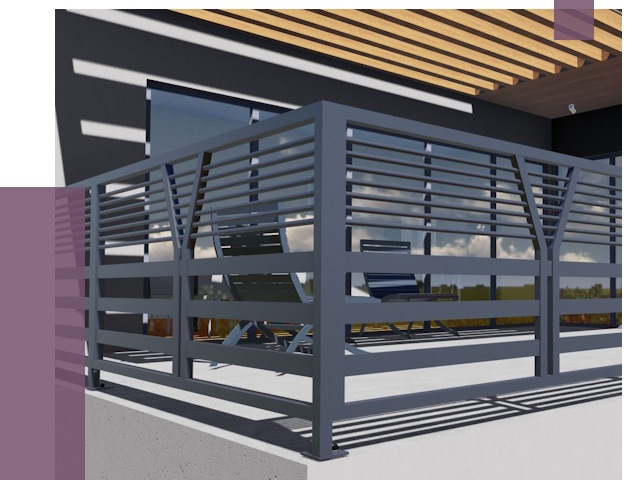 Изготовление балконных ограждений в Советской Гавани от 10908 руб. | ПРОЛЁТ-Свс