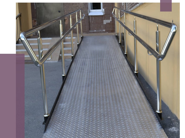 Пандусы в Советской Гавани от 12467 руб. — установка для инвалидов | ПРОЛЁТ-Свс