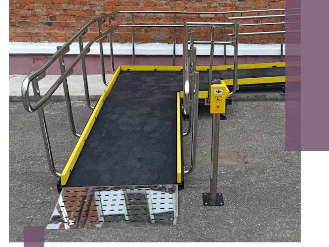 Изготовление наклонных пандусов для инвалидов в Советской Гавани