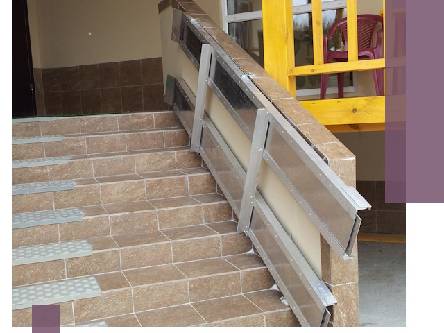 Откидные пандусы под ключ в Советской Гавани — монтаж и демонтаж