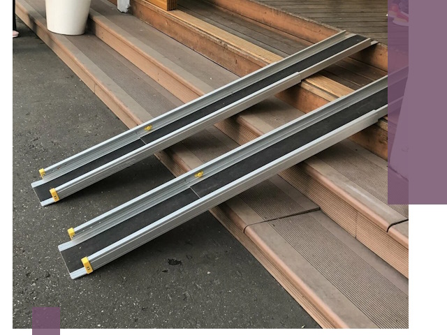 Телескопические пандусы под ключ в Советской Гавани — изготовление и монтаж