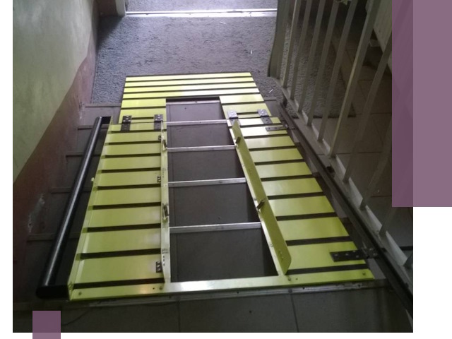 Профессиональный монтаж пандуса в подъезд в Советской Гавани