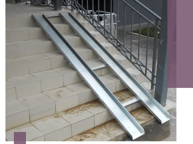 Пандусы для детских колясок в Советской Гавани: изготовление и монтаж