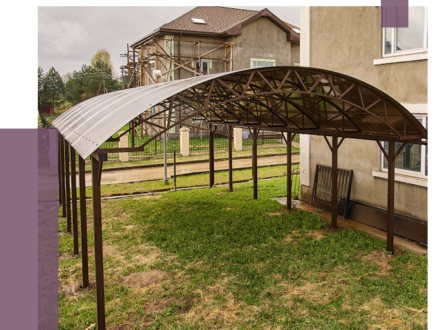 Демонтаж навесов в Советской Гавани от 4675 руб. — разборка и вывоз | ПРОЛЁТ-Свс