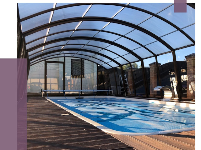 Навесы для бассейна в Советской Гавани от 17038 руб. под ключ | ПРОЛЁТ-Свс