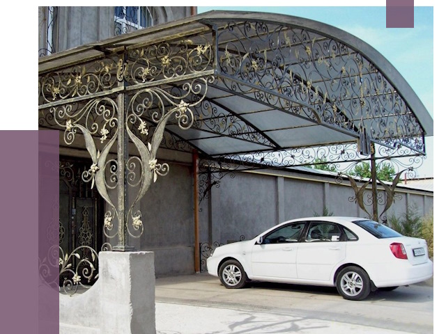 Кованые навесы в Советской Гавани от 14804 руб. | ПРОЛЁТ-Свс