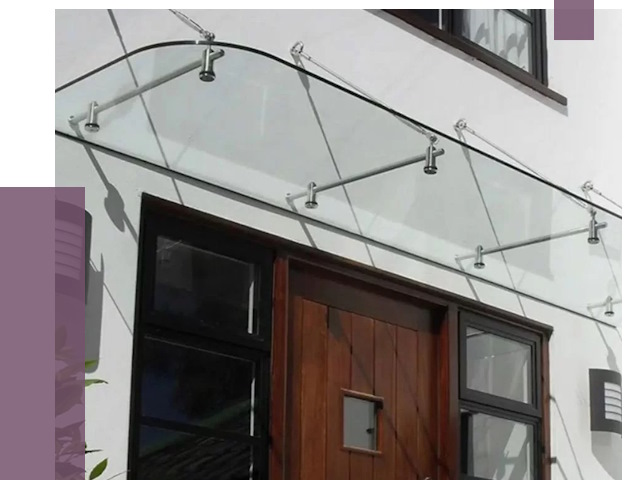 Стеклянные козырьки в Советской Гавани от 19220 руб. | ПРОЛЁТ-Свс