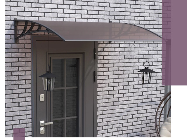 Недорогие козырьки и навесы под ключ в Советской Гавани