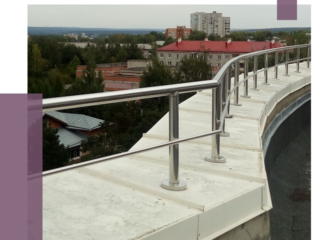 Парапеты и ограждения кровли в Советской Гавани от 5039 руб.