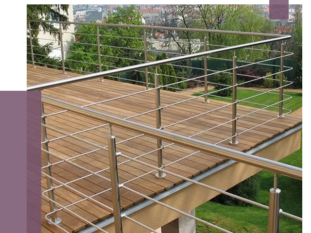 Алюминиевые парапеты в Советской Гавани под ключ от 7896 руб. 