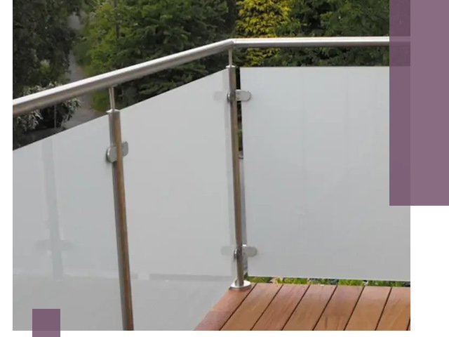 Алюминиевые парапеты для балконов и террас в Советской Гавани