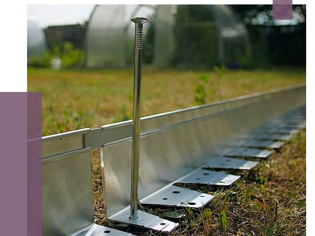 Металлические бордюры для газона в Советской Гавани от 4363 руб. | ПРОЛЁТ-Свс