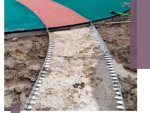 Металлические бордюры для дорожек в Советской Гавани — монтаж и изготовление