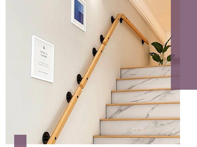 Поручни металлические и деревянные под ключ в Советской Гавани