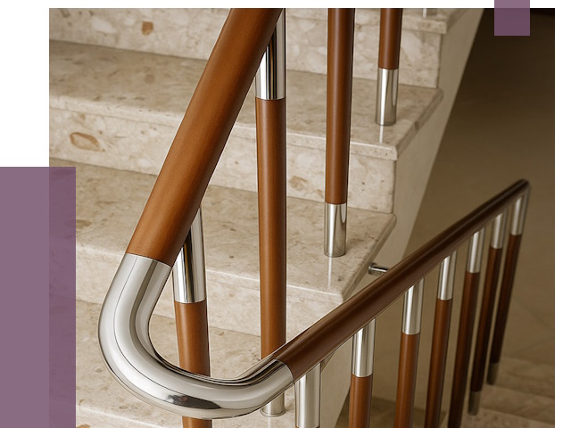 Монтаж поручней в Советской Гавани от 9870 руб. монтаж под ключ | ПРОЛЁТ-Свс