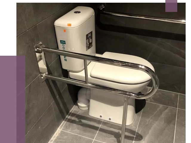 Поручни для санузлов в Советской Гавани от 4363 руб.  | ПРОЛЁТ-Свс